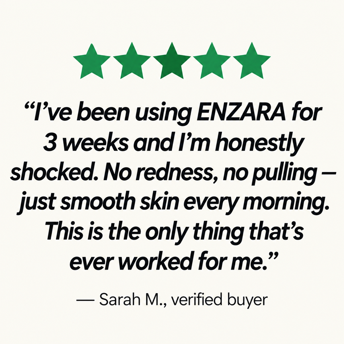 ENZARA Facial Hair Remover