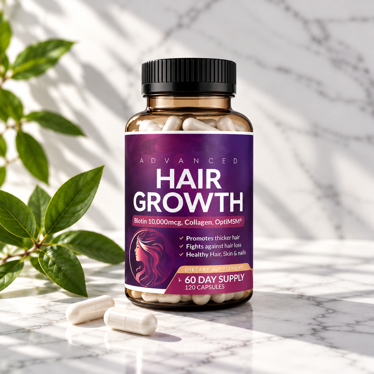ENZARA Hair Growth Vitamins