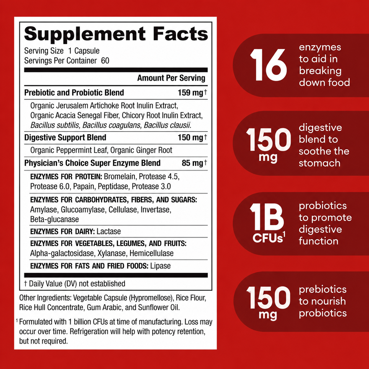 ENZARA Digestive Enzymes